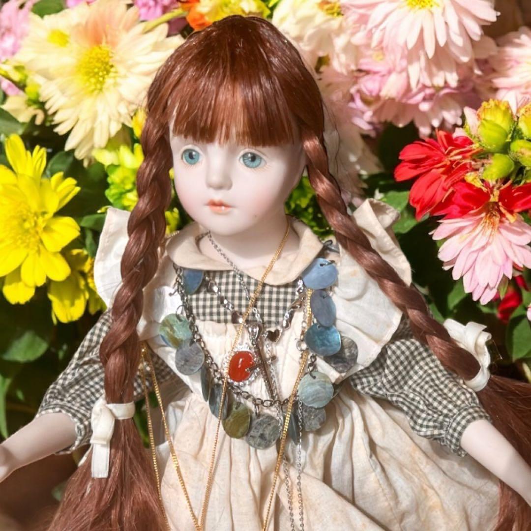 mamiko ビスクドール 若月まり子 赤毛のアン エリザベス女王 アクセ