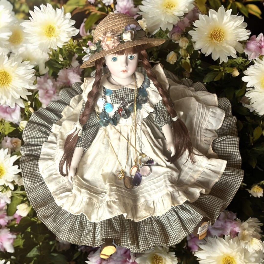 mamiko ビスクドール 若月まり子 赤毛のアン エリザベス女王 アクセ