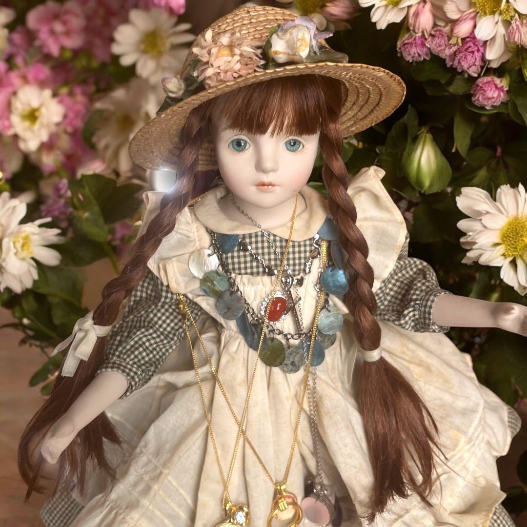 mamiko ビスクドール 若月まり子 赤毛のアン エリザベス女王 アクセ