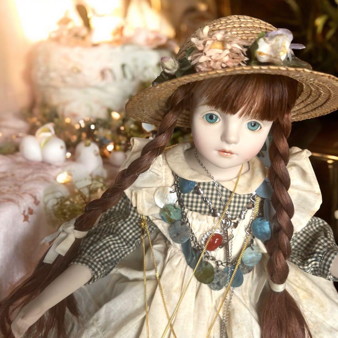 mamiko ビスクドール 若月まり子 赤毛のアン エリザベス女王 アクセ