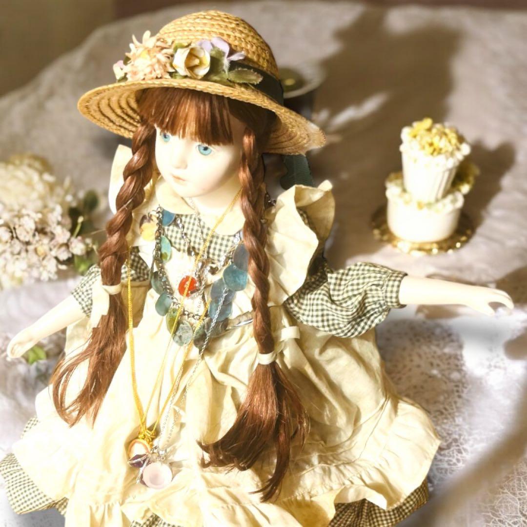 mamiko ビスクドール 若月まり子 赤毛のアン エリザベス女王 アクセ