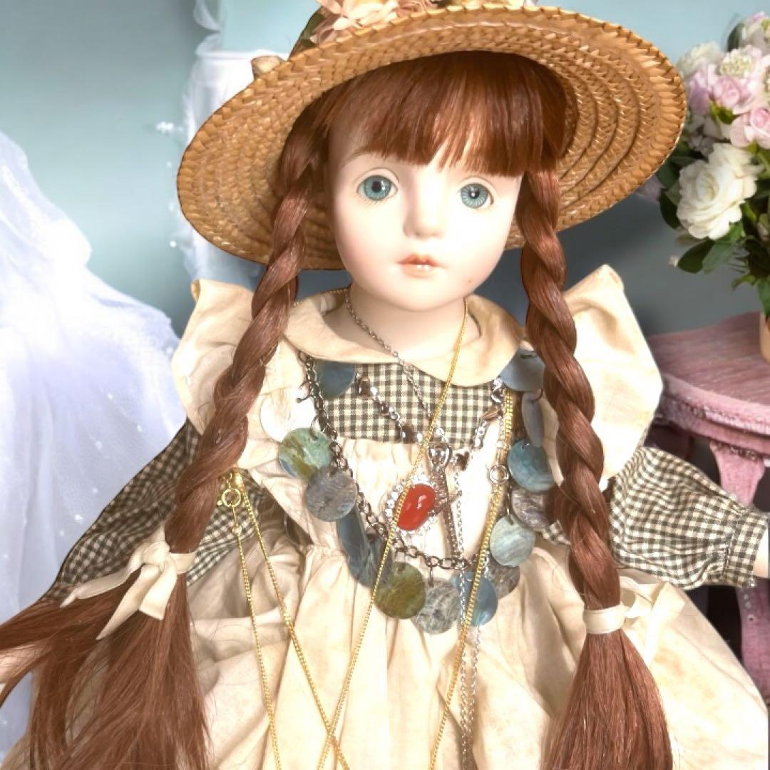 mamiko ビスクドール 若月まり子 赤毛のアン エリザベス女王 アクセ