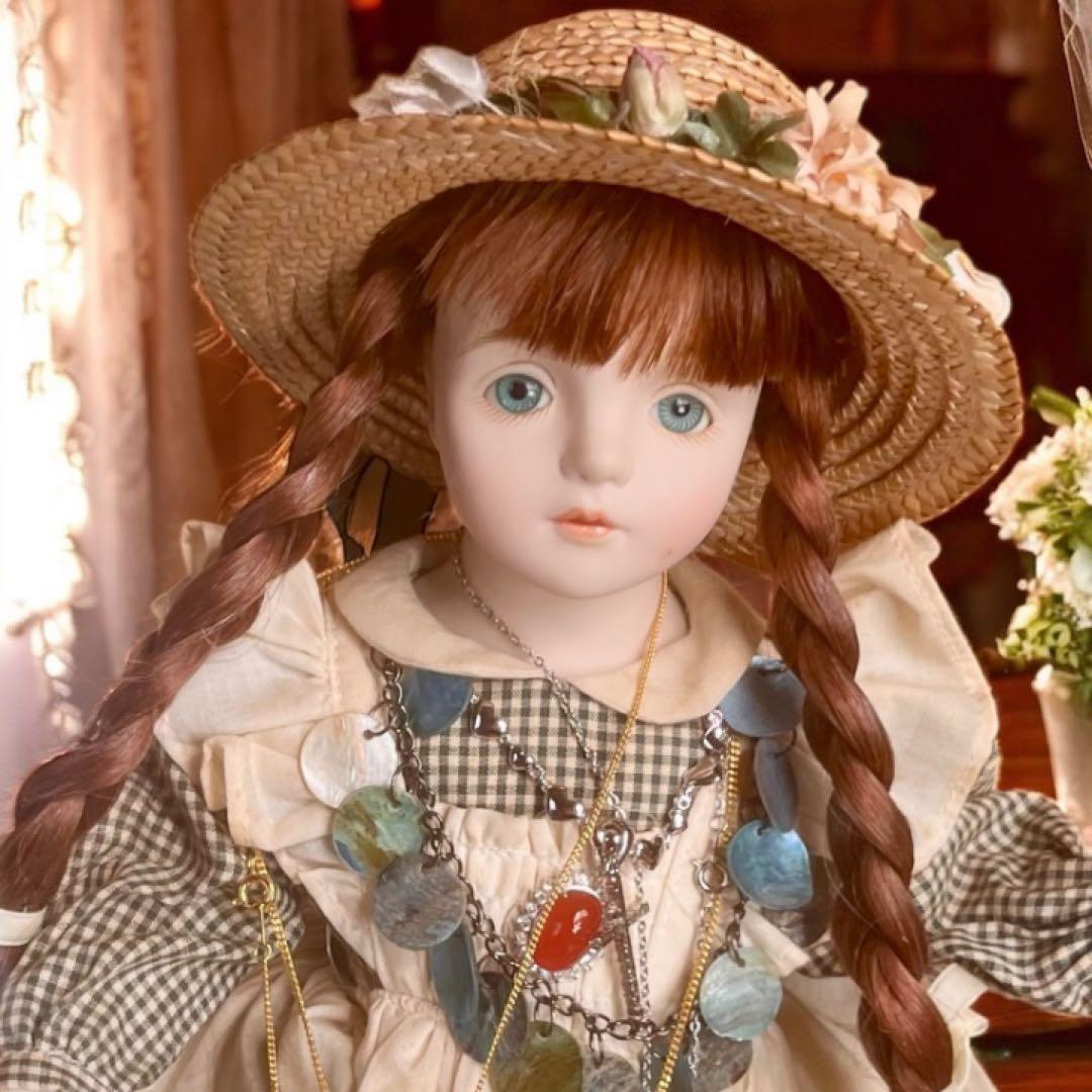 mamiko ビスクドール 若月まり子 赤毛のアン エリザベス女王 アクセ