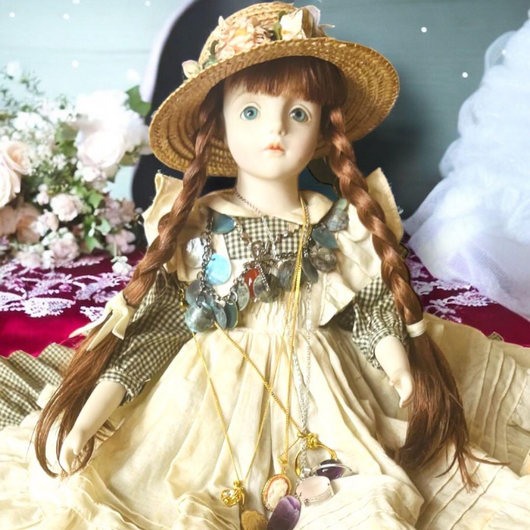 mamiko ビスクドール 若月まり子 赤毛のアン エリザベス女王 アクセ