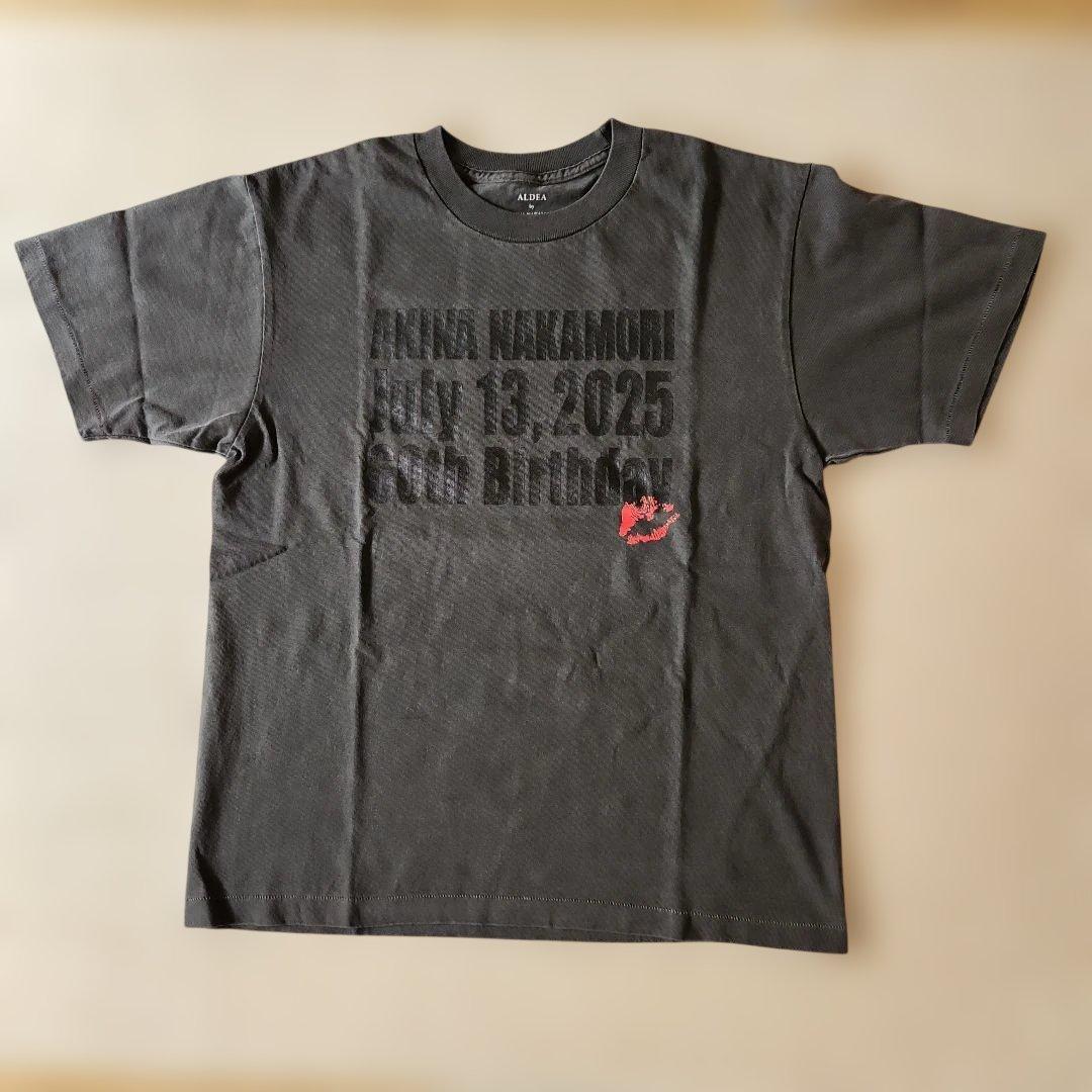中森明菜 ALDEA 60th Birthday Tシャツ M スミ 新品