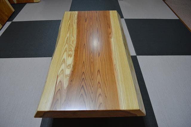 №53　秋田杉一枚板☆座卓☆厚板　3帖～6帖⭐︎セール品