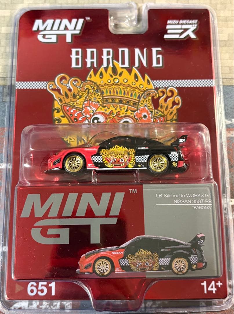 MINI GT✖︎MIZU LBWK3台セット(GT-R R35.シルビアS15)