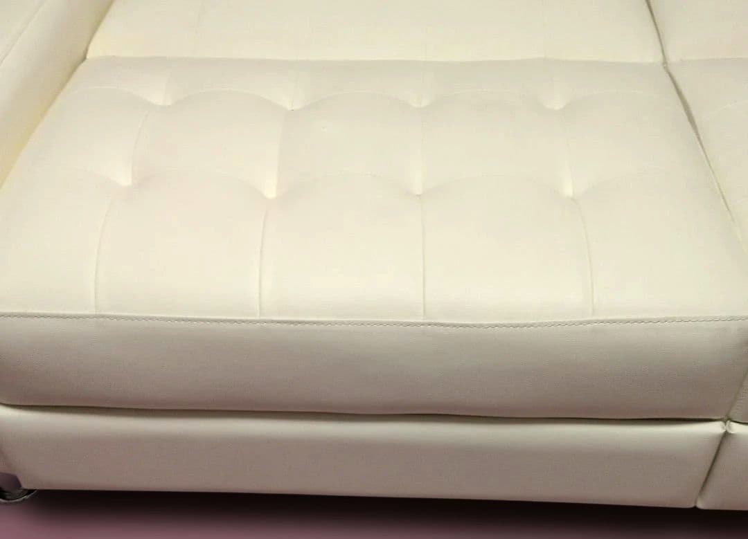 3WAYソファ ソファべッド リクライニング アイボリー 　東京港区　引き取り