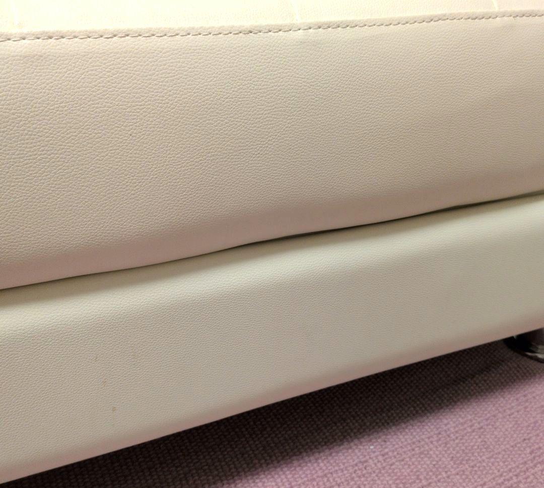 3WAYソファ ソファべッド リクライニング アイボリー 　東京港区　引き取り