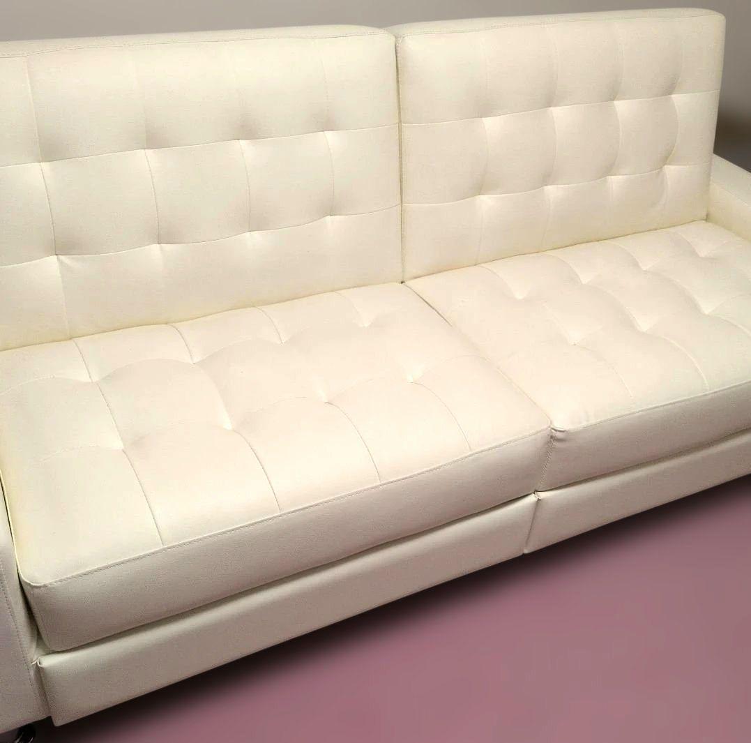 3WAYソファ ソファべッド リクライニング アイボリー 　東京港区　引き取り