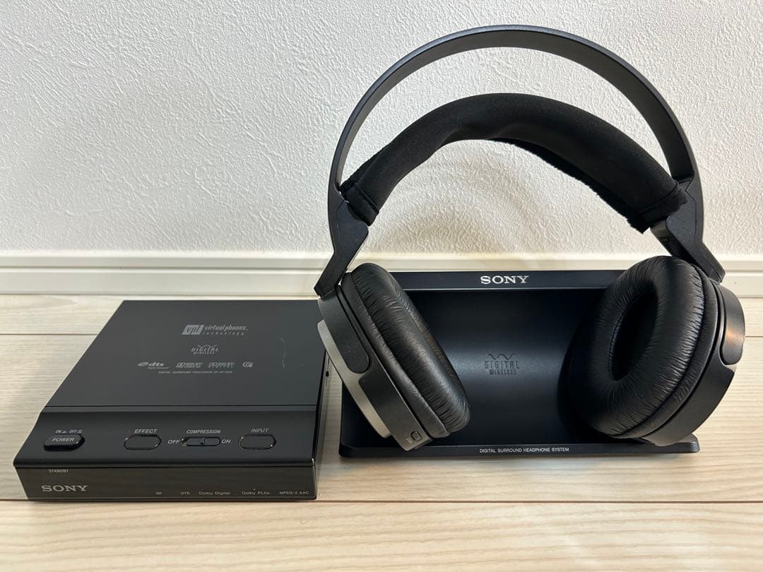 SONY ワイヤレスヘッドホンセット