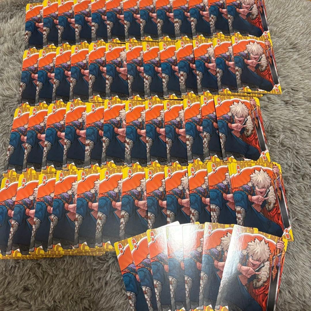 僕のヒーローアカデミア BIGトランプ 爆豪勝己 ♢﻿A