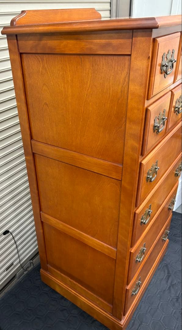 横浜Daniel ダニエル アーリーアメリカン　ビンテージチェスト　6段10杯