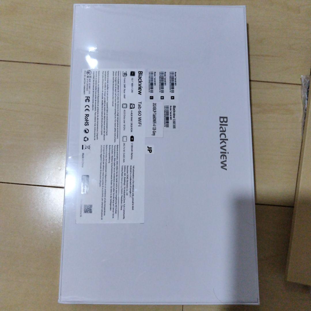 Androidタブレット本体 Tab 60 WiFi 128GB