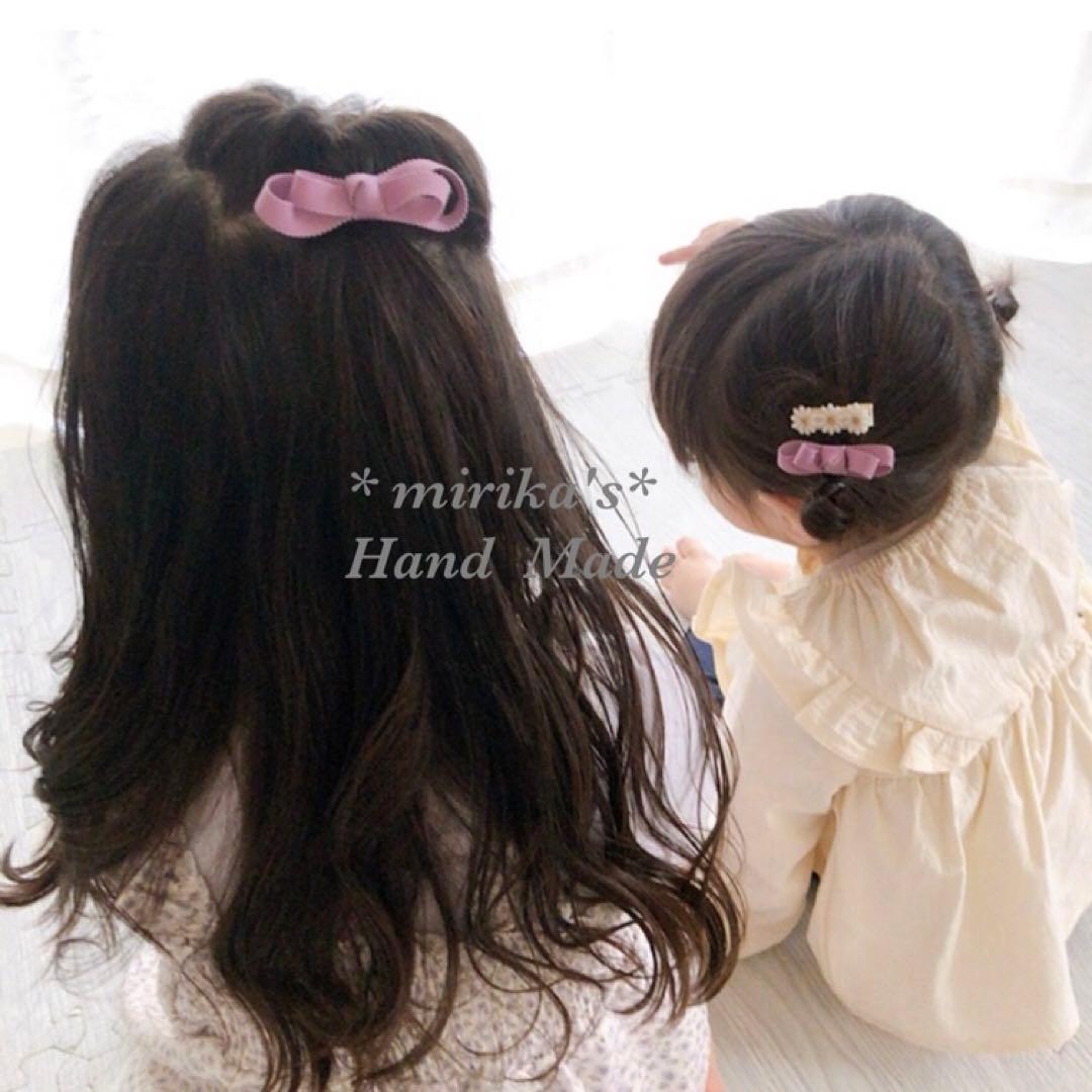 【No.38】ベビーヘアクリップ・ヘアゴム ・キッズヘアクリップ・キッズヘアゴム
