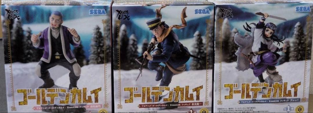 ゴールデンカムイ XrossLink フィギュア 5種セット