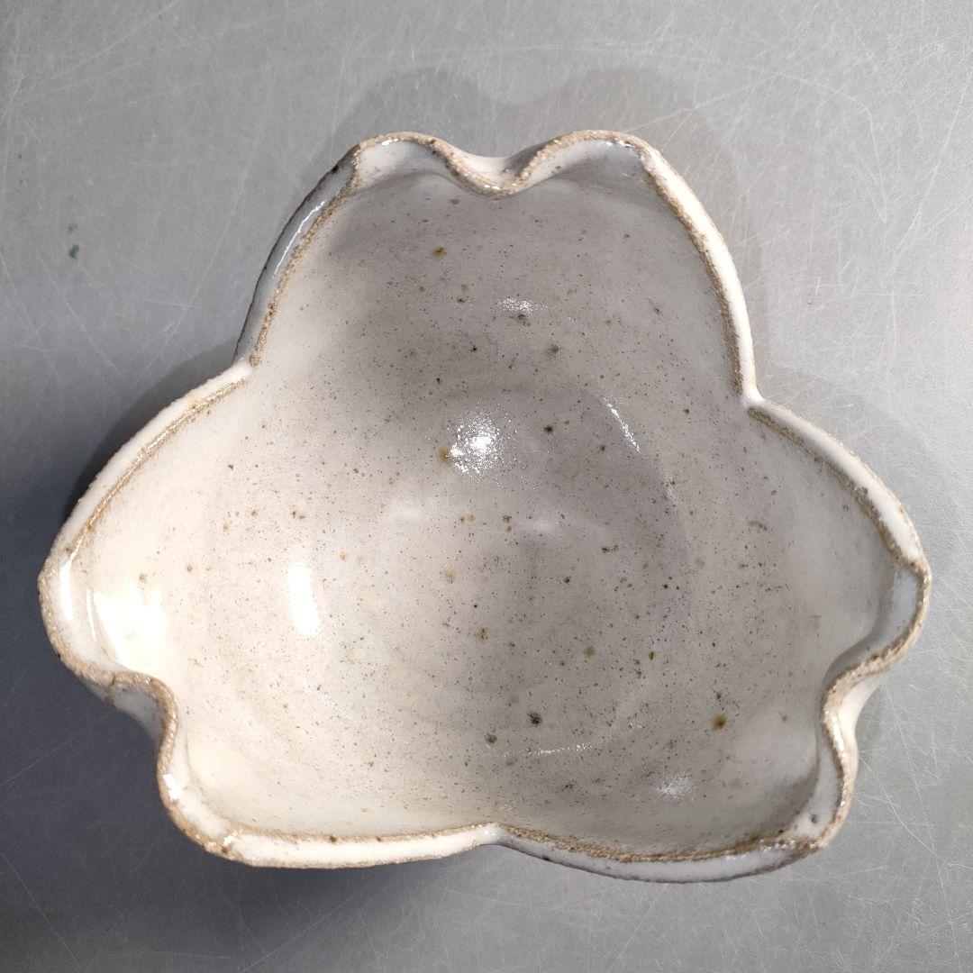 A1292-6/十三代中里太郎右衛門窯/斑唐津割山椒向付6客/共箱/懐石道具/