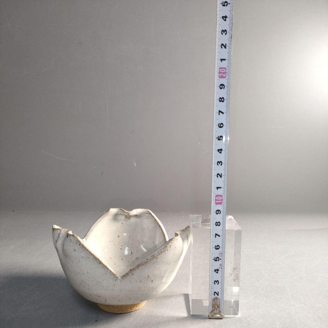 A1292-6/十三代中里太郎右衛門窯/斑唐津割山椒向付6客/共箱/懐石道具/