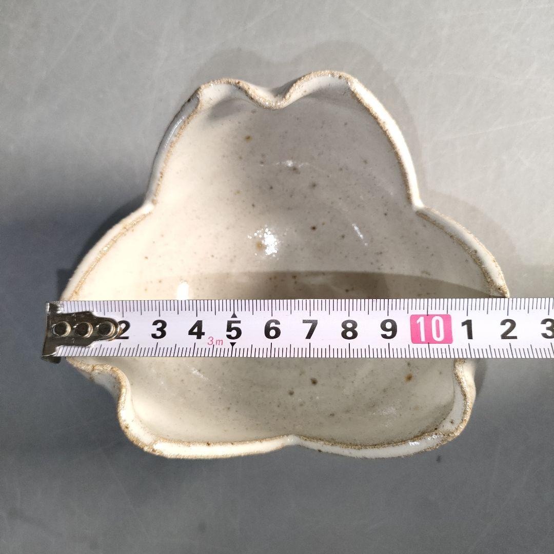 A1292-6/十三代中里太郎右衛門窯/斑唐津割山椒向付6客/共箱/懐石道具/