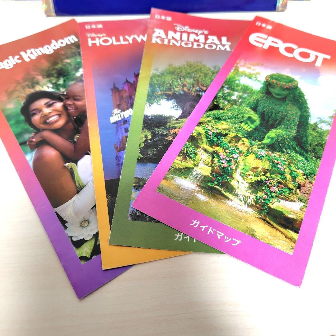 ウォルトディズニー50周年バッグ＆WDWステッカー5枚＆ガイドマップ