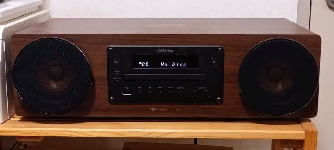 Victor EX-D6 ミニコンポ ウッドコーン