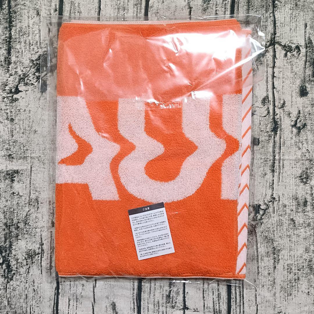【未使用】Vaundy ロゴジャカードタオル オレンジ×ホワイト