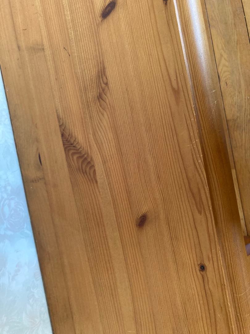 オランダ製　コンソールテーブル 無垢　パイン材　輸入品　猫脚　サイドテーブル