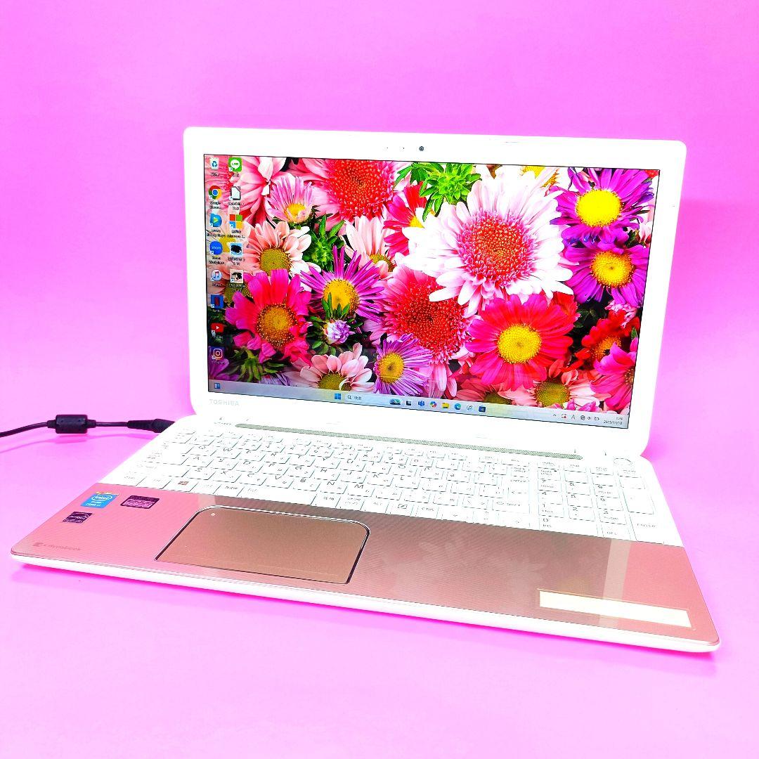 大容量500GB✨i7✨8GB✨オフィス✨ブルーレイ✨カメラ付きノートパソコン