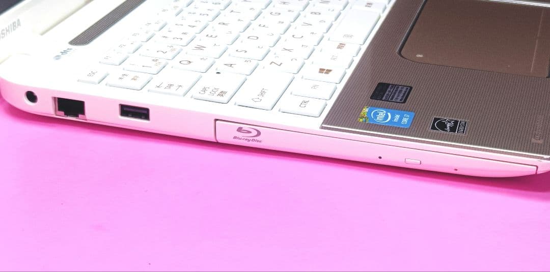 大容量500GB✨i7✨8GB✨オフィス✨ブルーレイ✨カメラ付きノートパソコン