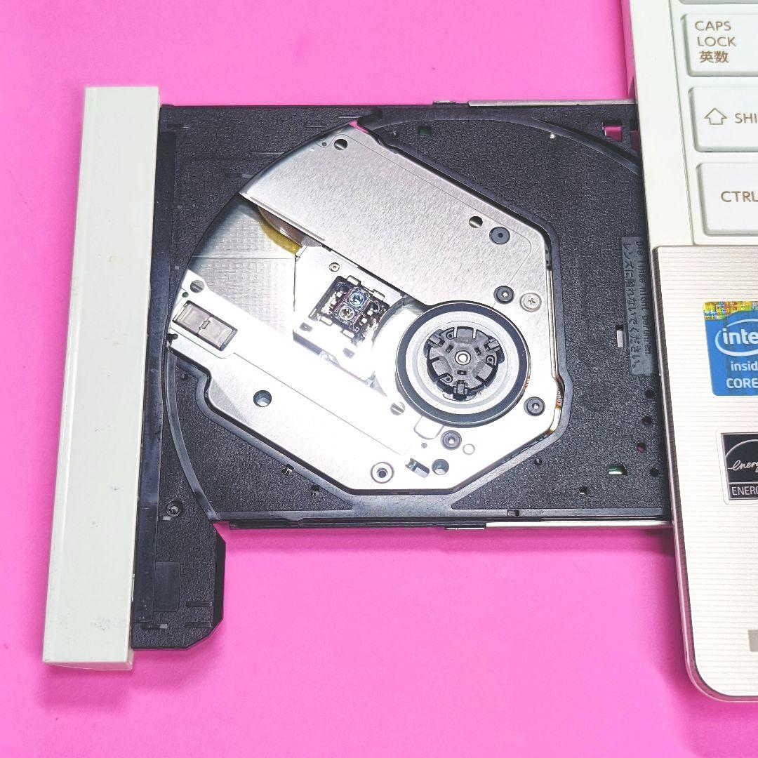 大容量500GB✨i7✨8GB✨オフィス✨ブルーレイ✨カメラ付きノートパソコン