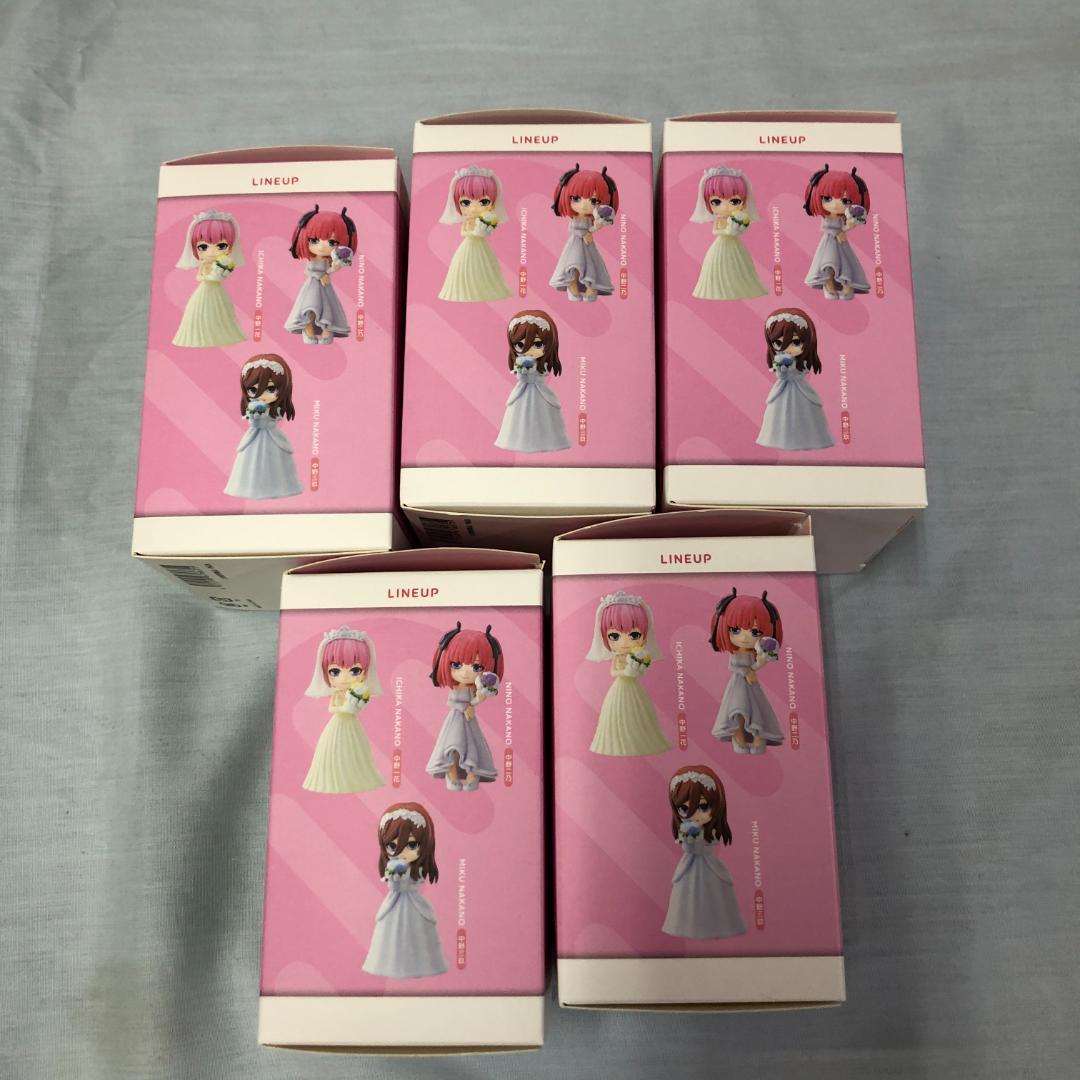 未開封品 PalVerse 映画 五等分の花嫁 5種セット 中野一花 中野二乃等