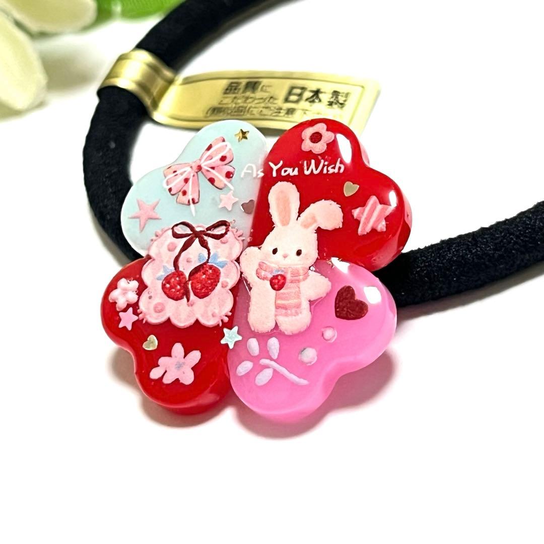 にゃこす(ΦωΦ)様お取り置きですＮｏ．163 うさぎ ペンダント レジン