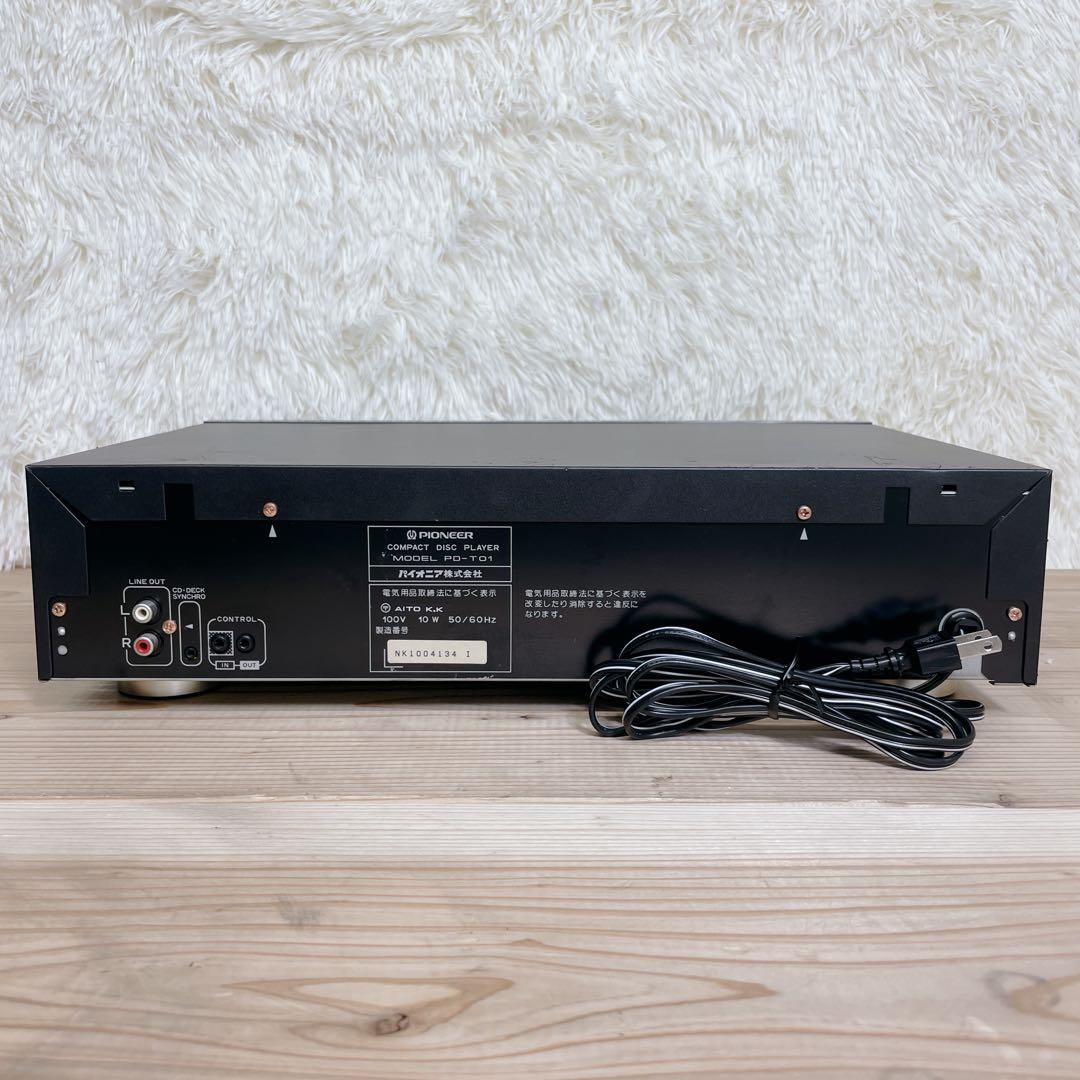Pioneer PD-T01 ターンテーブル方式 CDプレーヤー