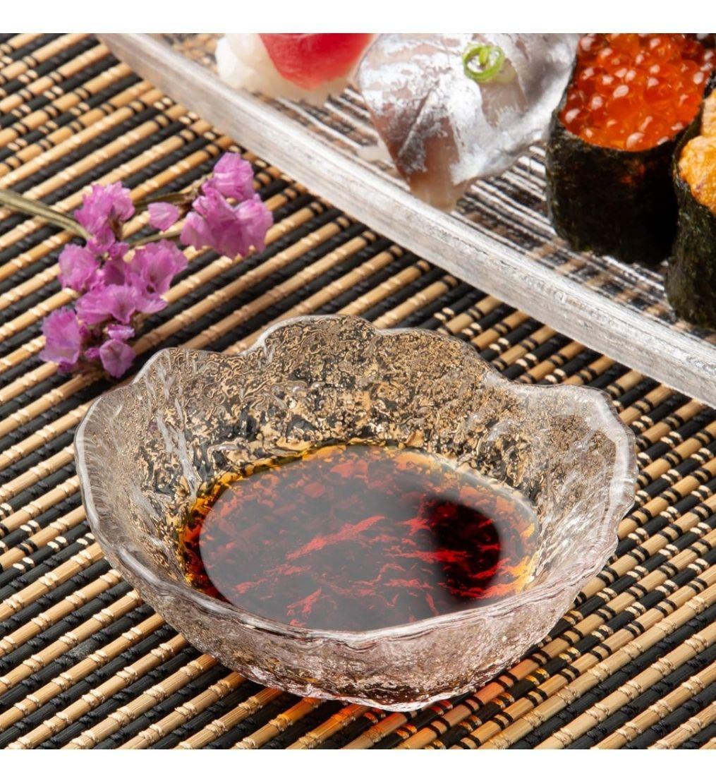 東洋佐々木ガラス 【清露 のぞき】 ガラス小皿 6個セット小鉢 日本製