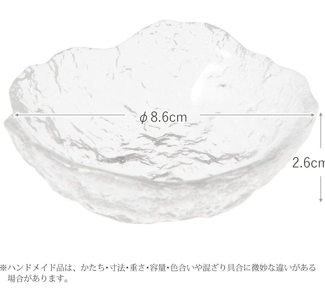 東洋佐々木ガラス 【清露 のぞき】 ガラス小皿 6個セット小鉢 日本製
