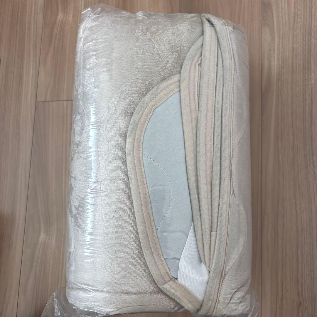 あたたかフランネル 蓄熱 敷きパッド キングサイズ 200X205cm