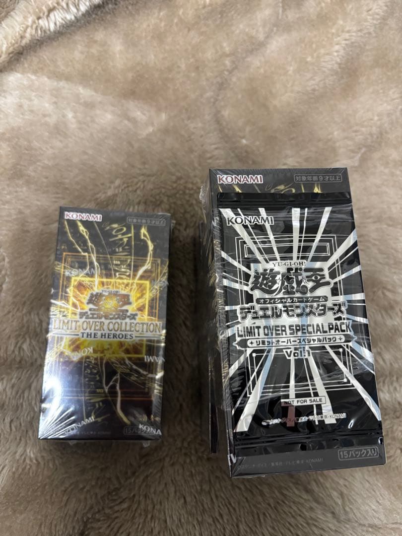 遊戯王　リミットオーバーコレクション　ヒーローズ 新品未開封 4BOX