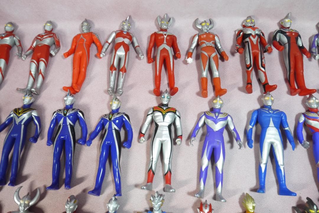 ウルトラヒーローシリーズ800サイズ　500サイズ　ソフビ51体