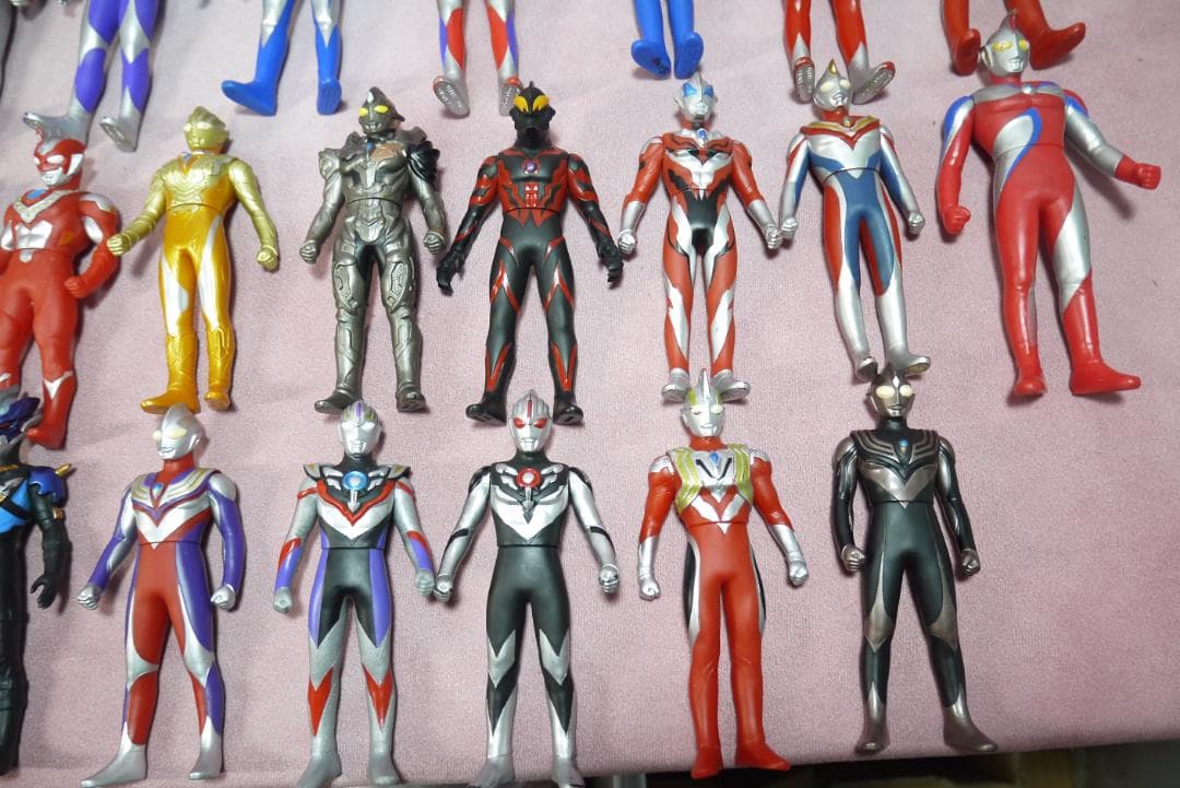 ウルトラヒーローシリーズ800サイズ　500サイズ　ソフビ51体