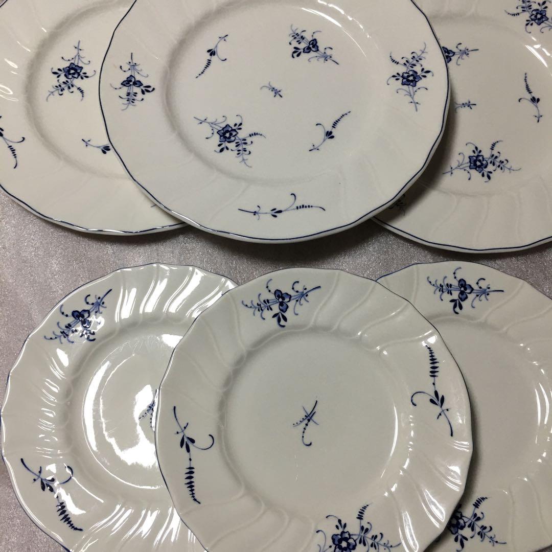 ビレロイ&ボッホ プレート皿 6枚