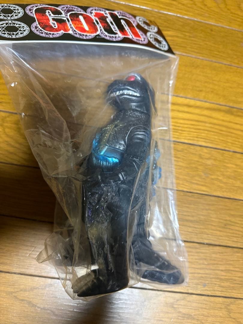 トイグラフ　ソフビ　ゴジラ　50%ダメージ　黒　ブラック　メカゴジラ