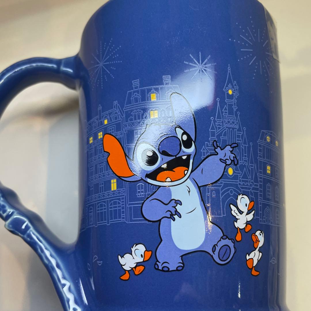 貴重　ディズニーランドパリ　エッフェル塔 マグ　ミッキー ミニー スティッチ