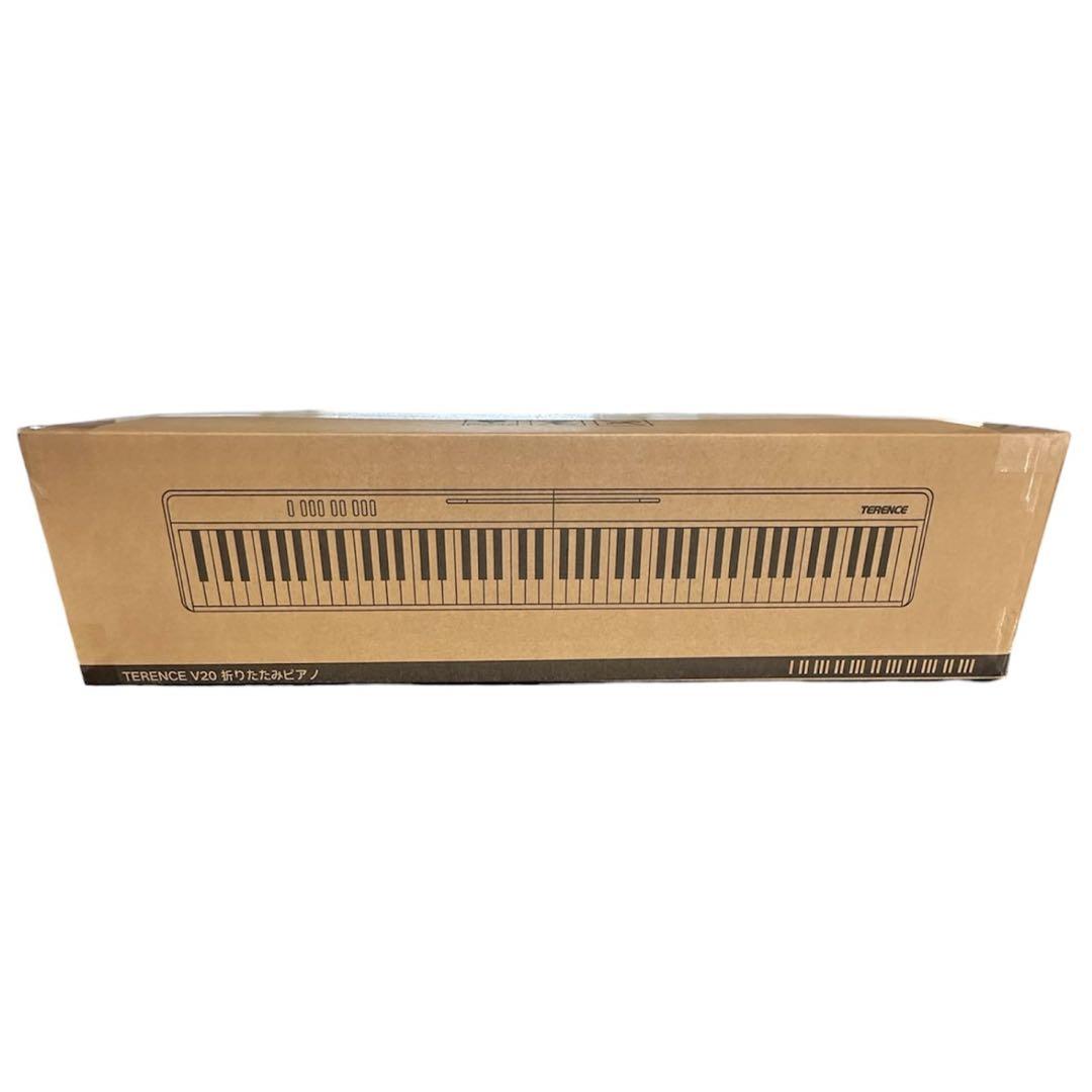 TERENCE 電子ピアノ ピンク色 88鍵盤 折り畳み式 キーボード