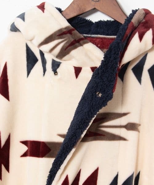 チャイハネ　NOMADY ノマディ着るブランケット ロングガウン　ベージュ