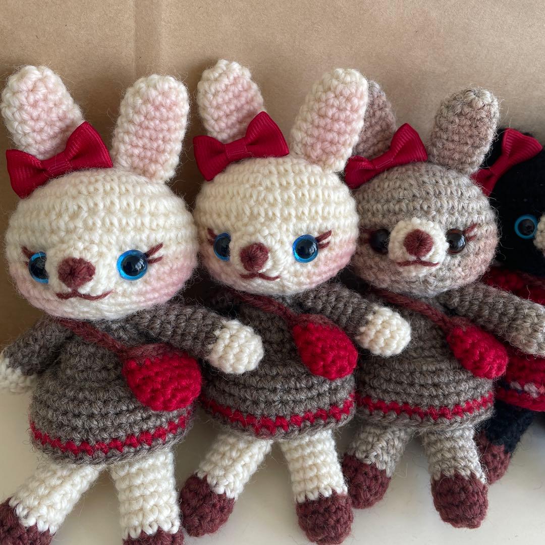 Miオーダーページ！　ハンドメイド　あみぐるみ　８点おまとめ
