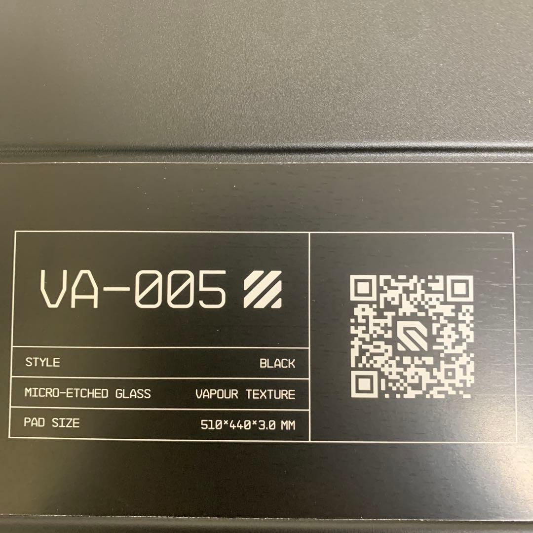 【新品未使用】WALLHACK VA-005 ブラック マウスパッド