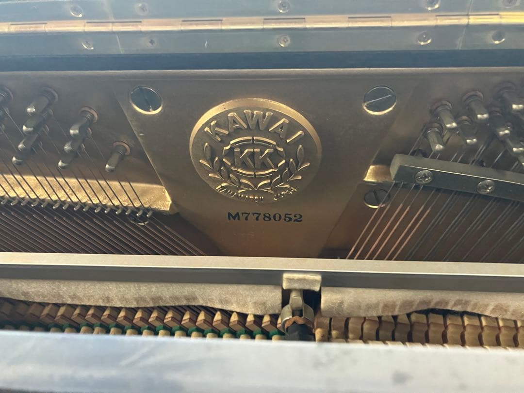 KAWAI アップライトピアノ M778052 黒