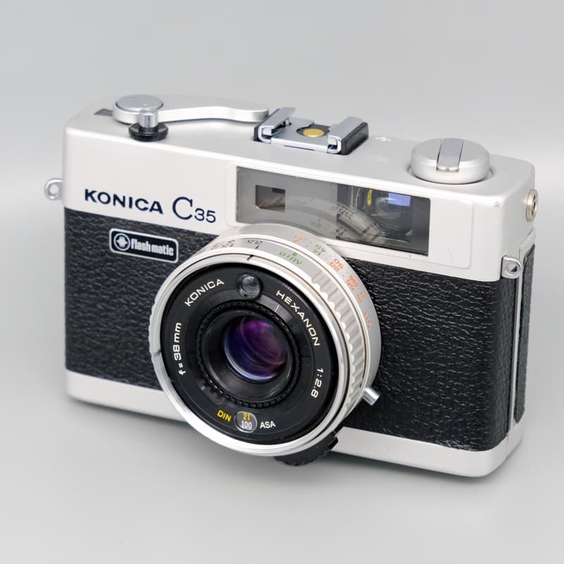 【整備品】KONICA C35 Flash matic コニカ