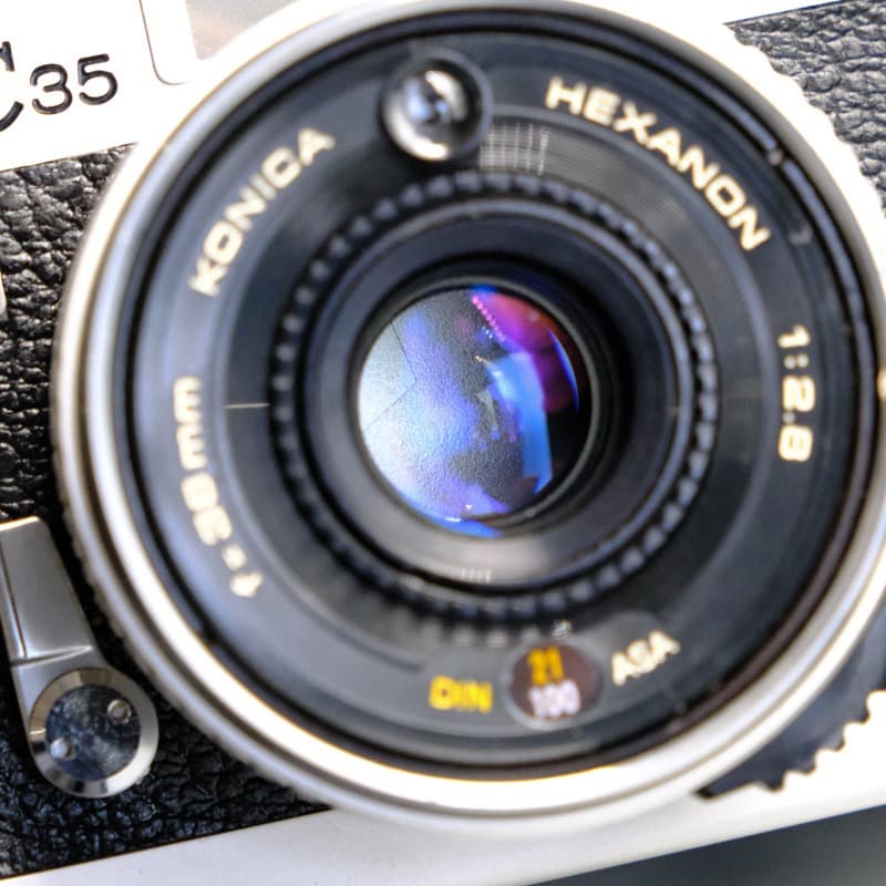 【整備品】KONICA C35 Flash matic コニカ