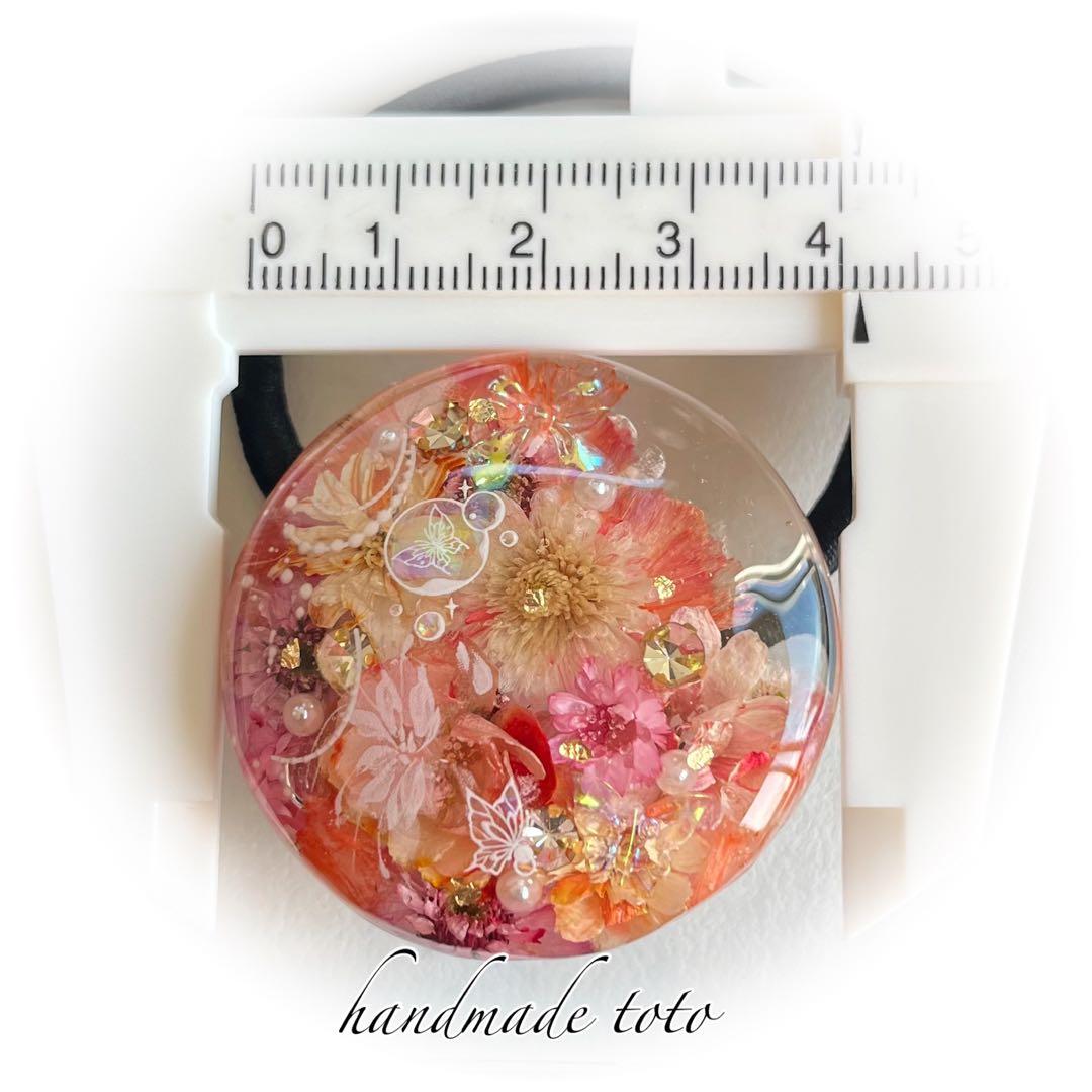 メル様 再販なし フラワーヘアゴム